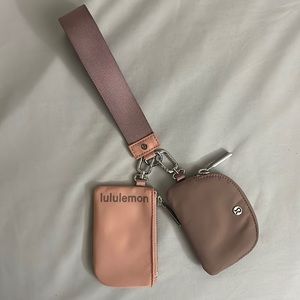 NWOT Lululemon Dual Pouch Wristlet